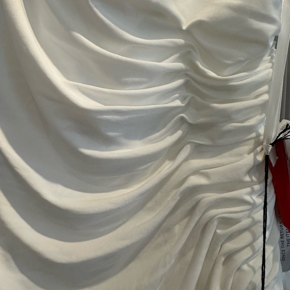 (346) ❤️ BNWT MAC DUGGAL FOLDOVER OFF-THE-SHOULDER SLIT GOWN #26517 - Picture 5 of 9